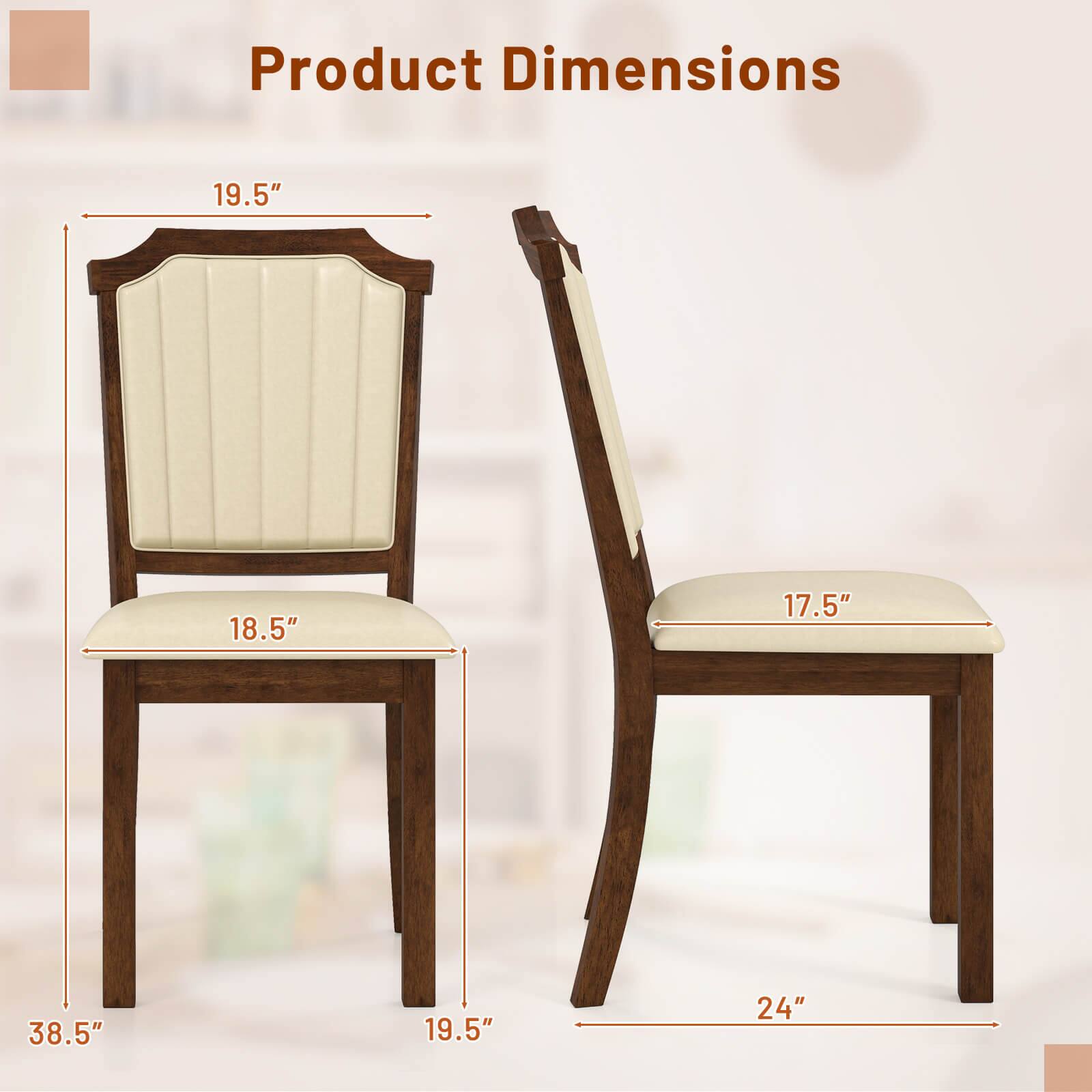 Product Dimensions: 19.5" x 18.5" x 17.5" x 38.5" x 19.5" x 24".