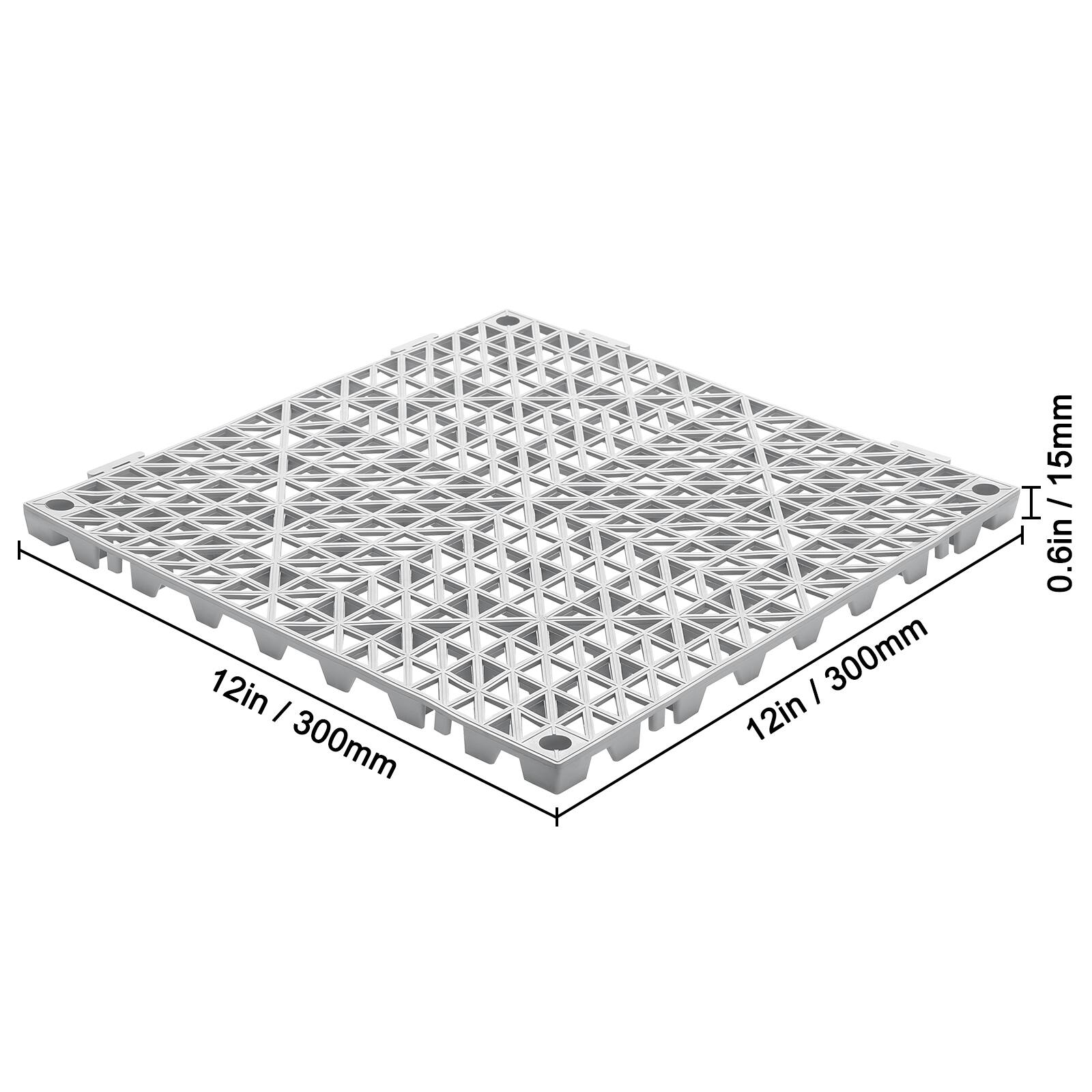 12in / 300mm, 12in / 300mm, 0.6in / 15mm