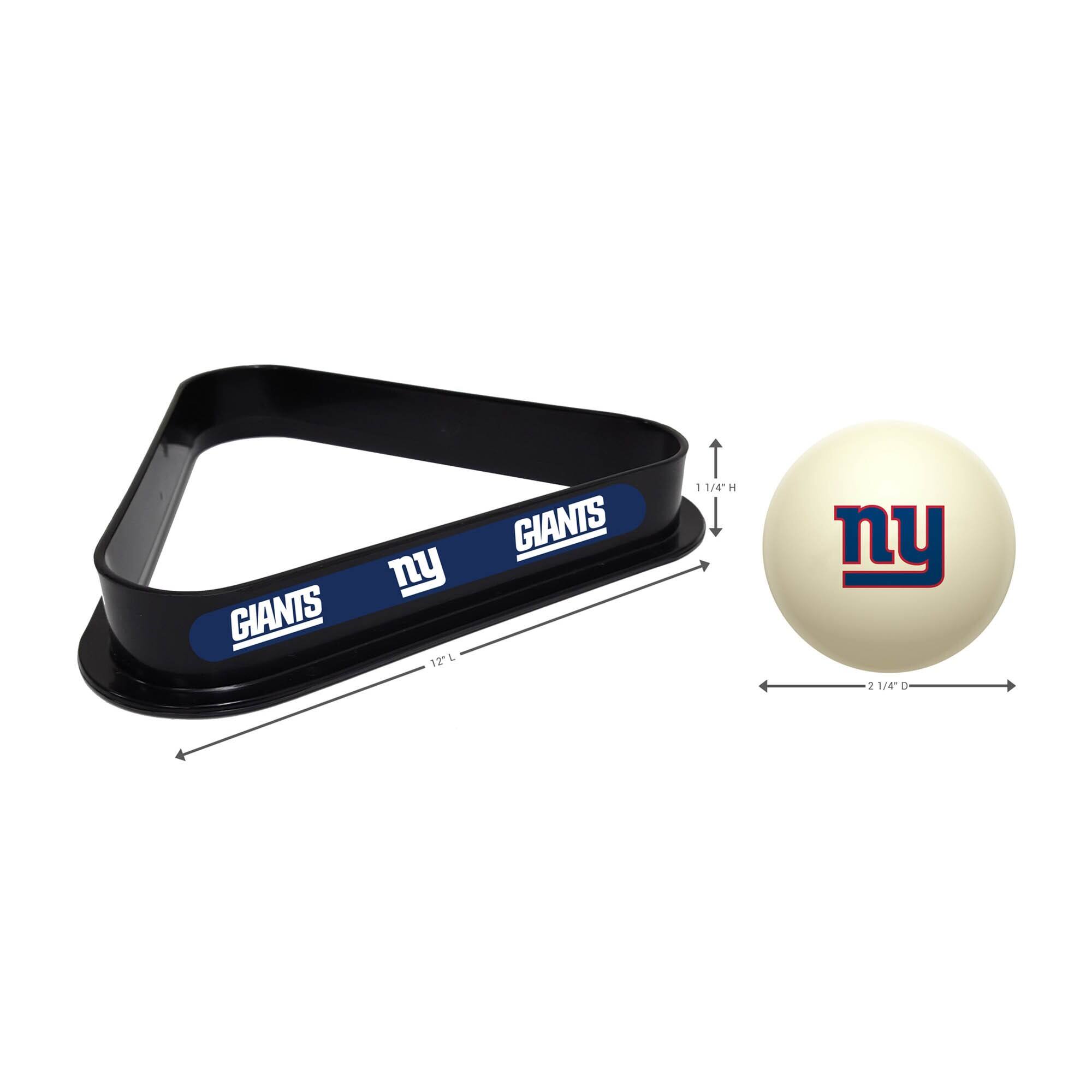 GIANTS ny 12" L  
GIANTS 1 1/4" H  
ny 2 1/4" D