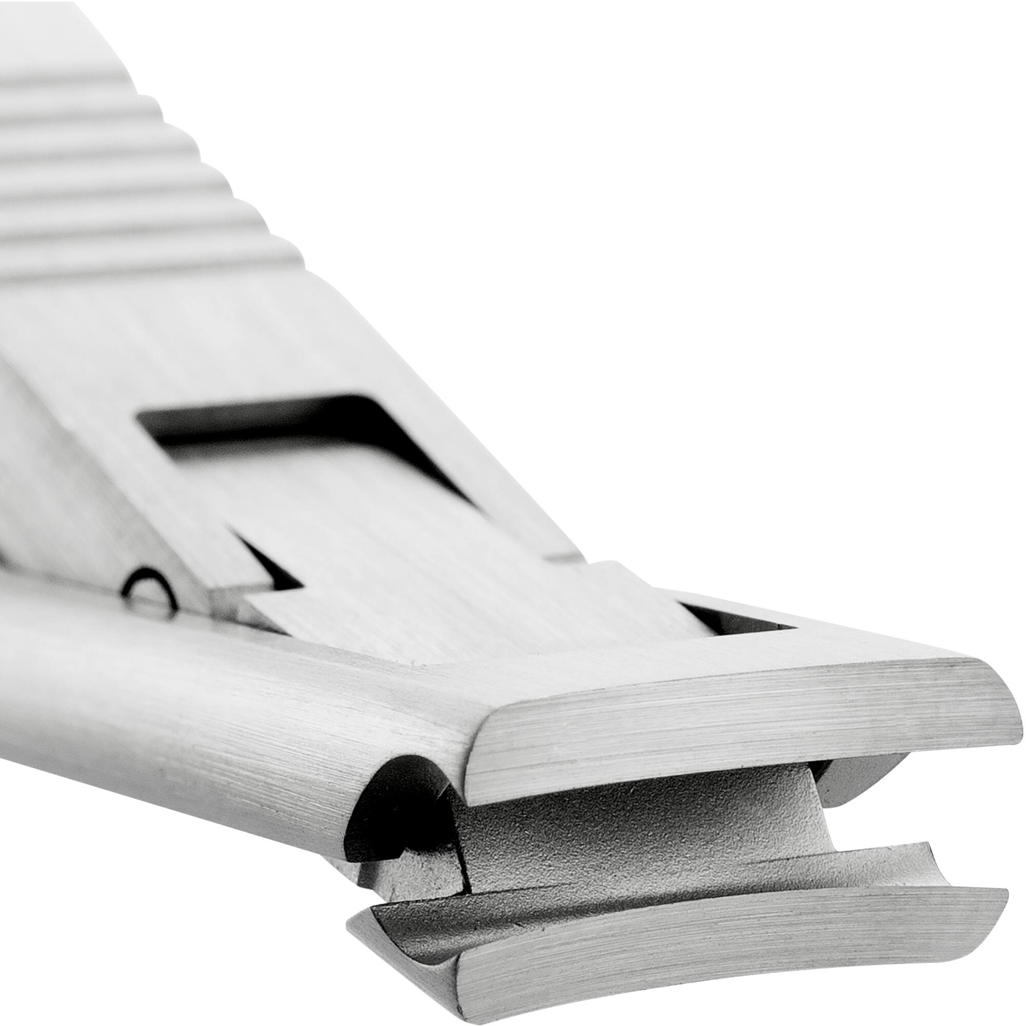 Alt View 1. ZWILLING - ZWILLING Nail Clipper Compact (slightly curved cutting edge, travel friendly, leather case included), Premium, Silver - Silver.