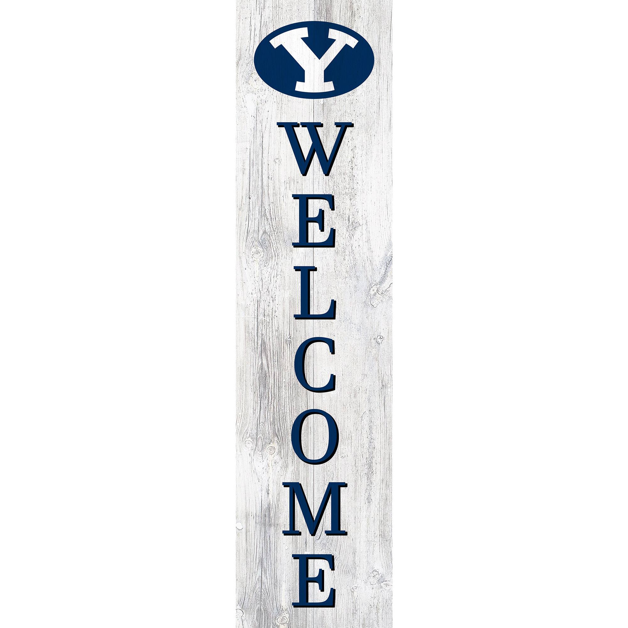 BYU Cougars 48'' Welcome Leaner