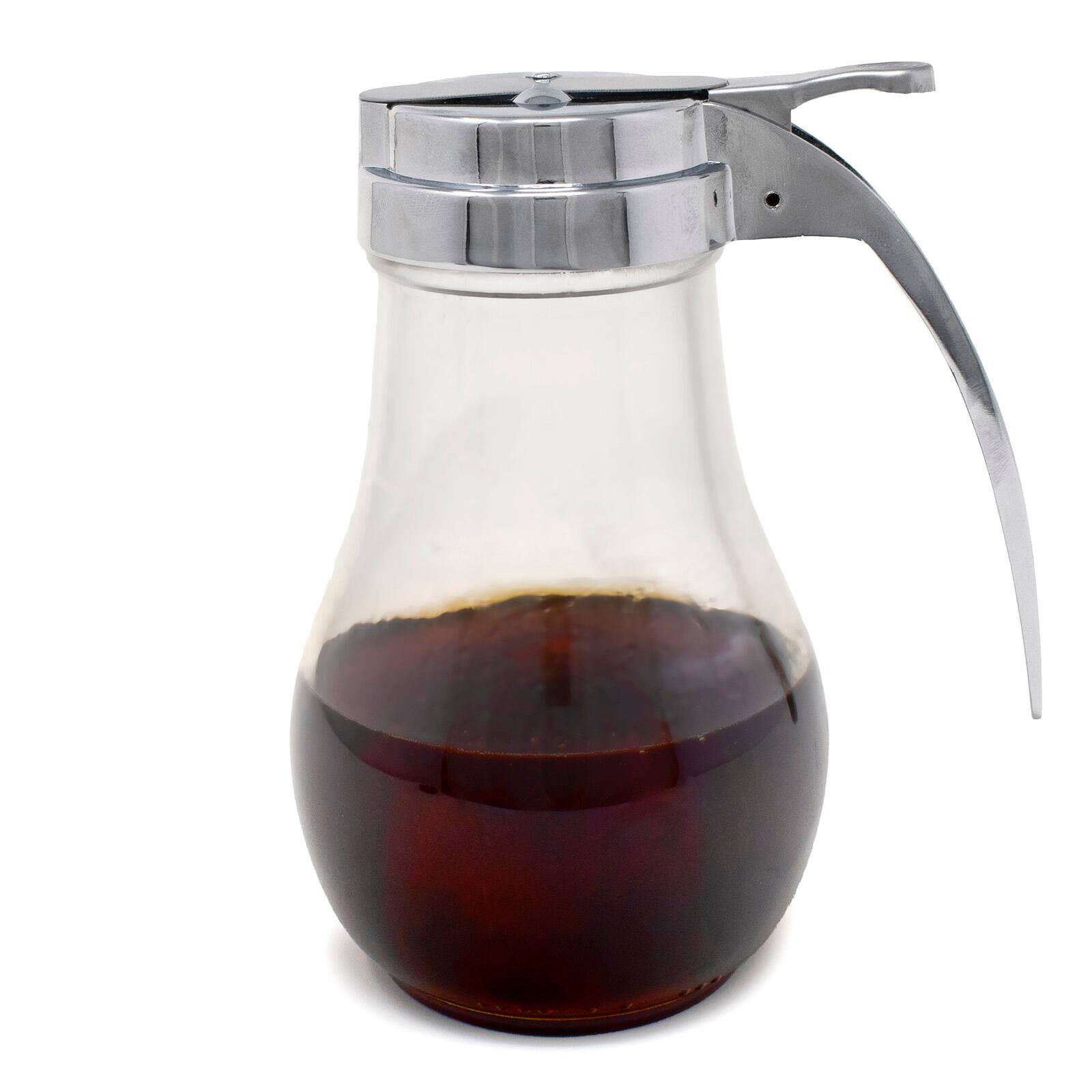 Alt View 1. Norpro - 12-Ounce Syrup Dispenser - Silver.