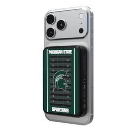 Keyscaper - Michigan State Spartans Field Wireless Power Bank - Multicolor