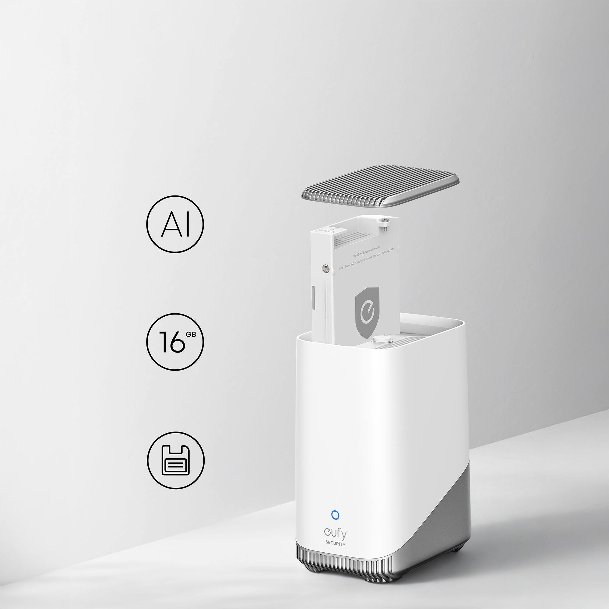 AI  
16 GB  
eufy Security