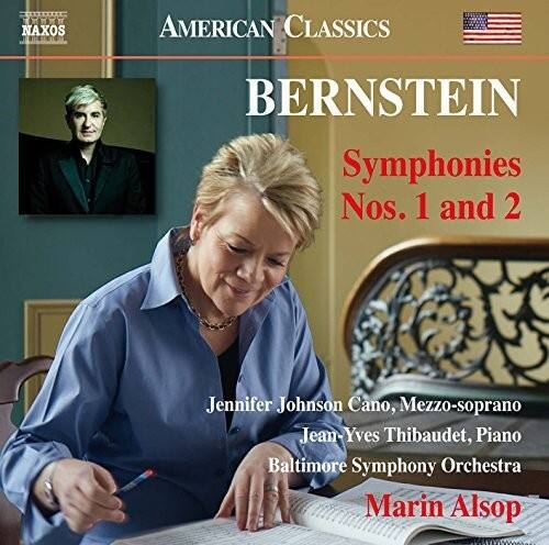 NAXOS AMERICAN CLASSICS  
BERNSTEIN  
Symphonies Nos. 1 and 2  

Jennifer Johnson Cano, Mezzo-soprano  
Jean-Yves Thibaudet, Piano  
Baltimore Symphony Orchestra  
Marin Alsop