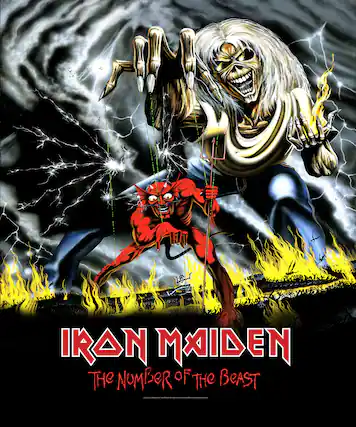 IRON MAIDEN
THE NUMBER OF THE BEAST