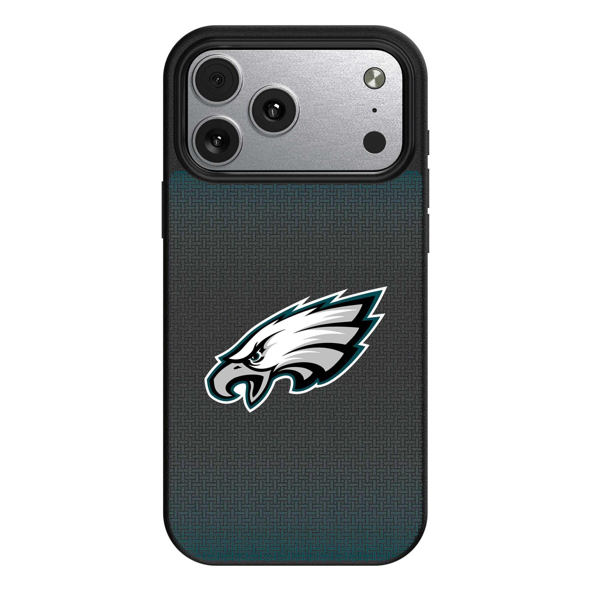 Keyscaper - NFL - Philadelphia Eagles Linen Logo iPhone Magnetic Bump Case - 17 Pro - Black price history on PriceWatchPro