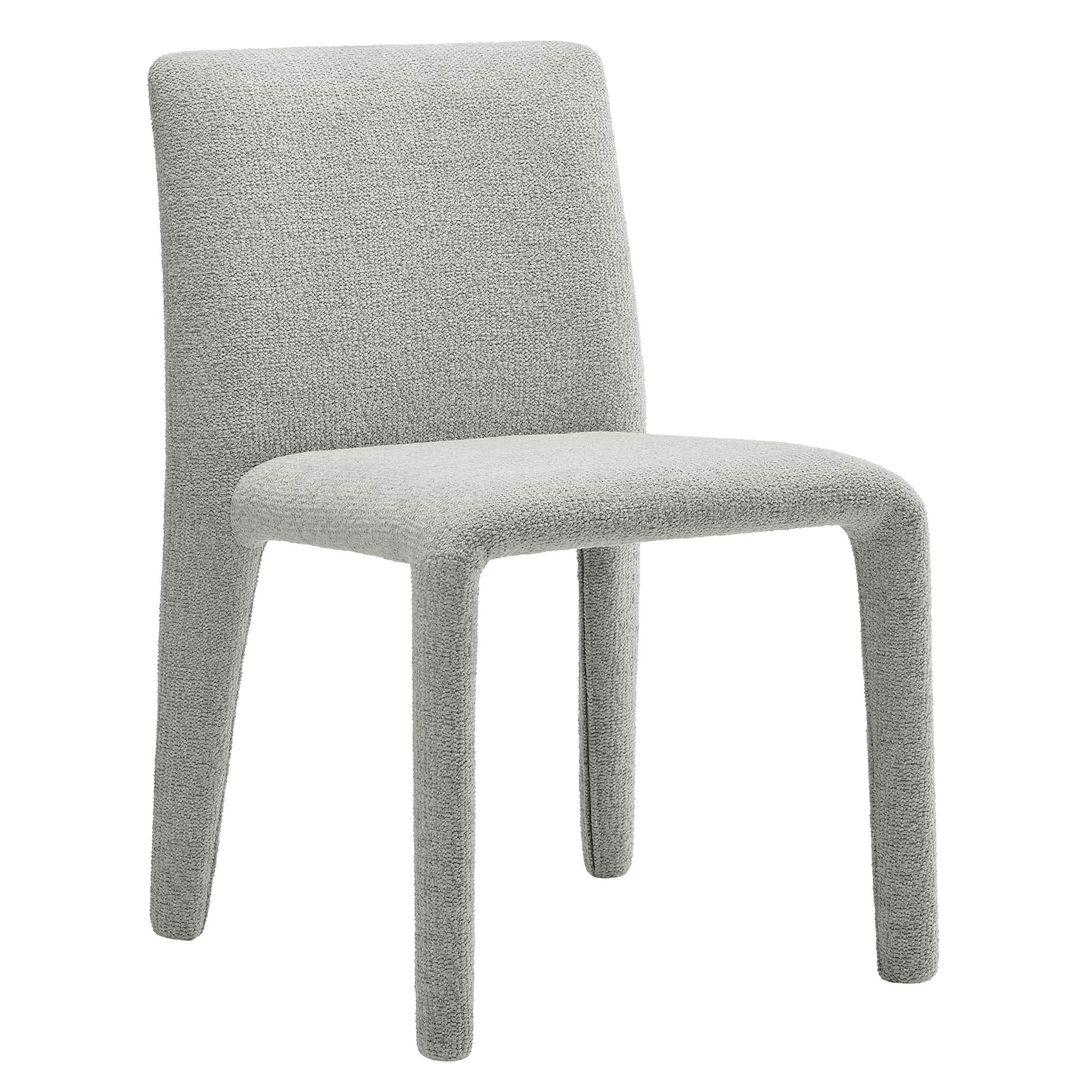 Rhodes Fabric Upholstered Dining Chair by Modway - Gray