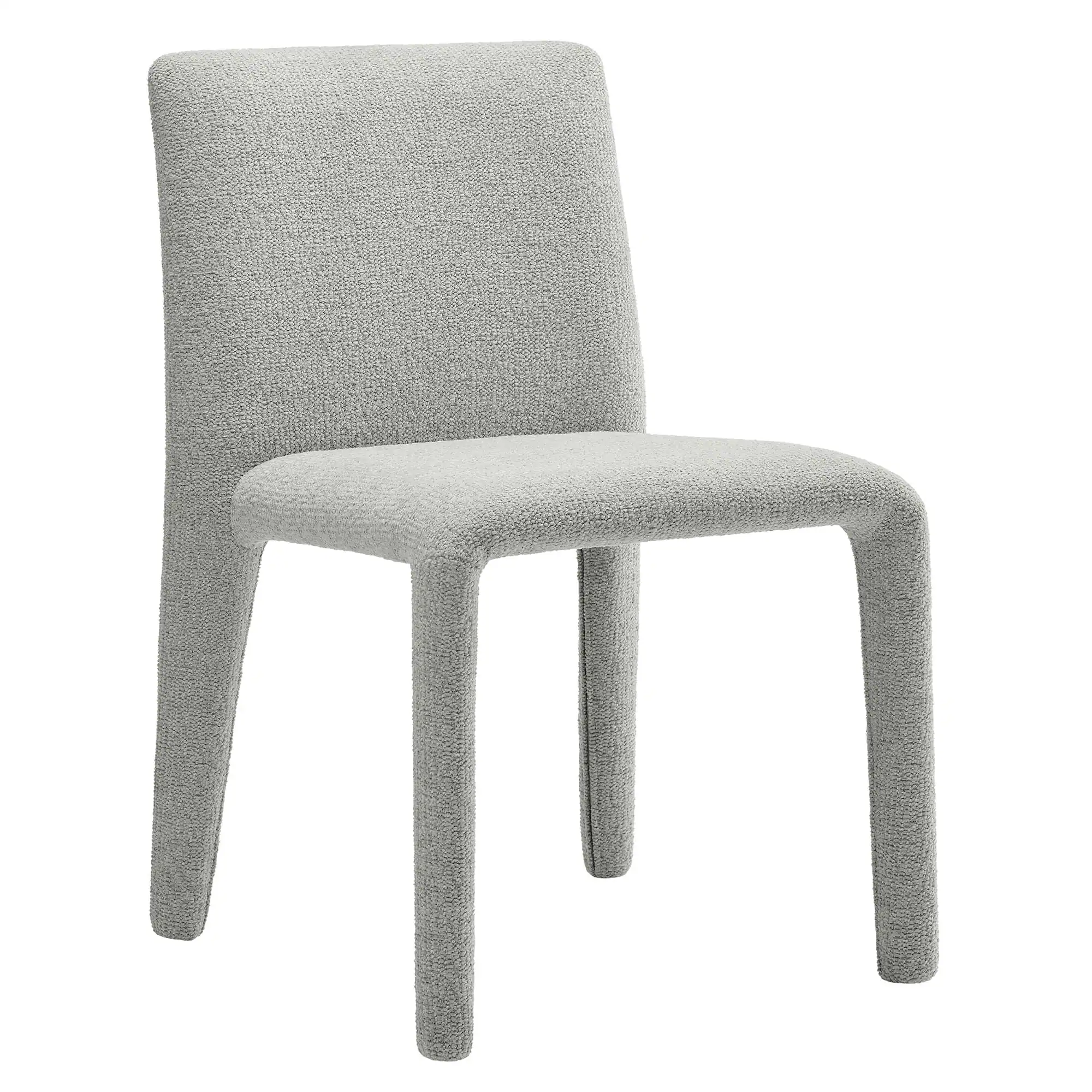 Front. Modway - Rhodes Fabric Upholstered Dining Chair by Modway - Gray.