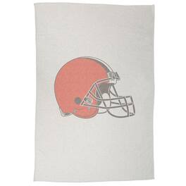 Logo Brands - Cleveland Browns 54" x 84" Sweatshirt Blanket - Multicolor