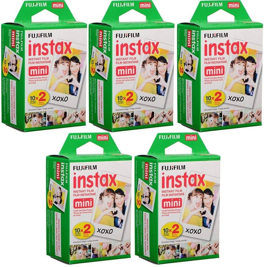 FUJIFILM mini instax  
INSTANT FILM  
FILM INSTANTANÉ  
10x2  
Credit Card Size Photos  
Carte de Crédit Forma de Carta de Crédito  
XOXO