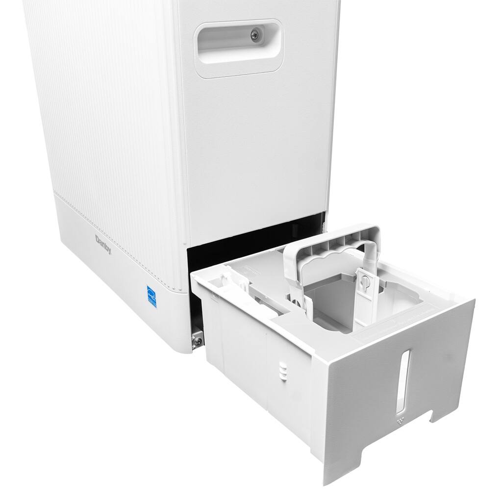 Alt View 4. Danby - 22-Pint Energy Star Dehumidifier with Wi-Fi - White.