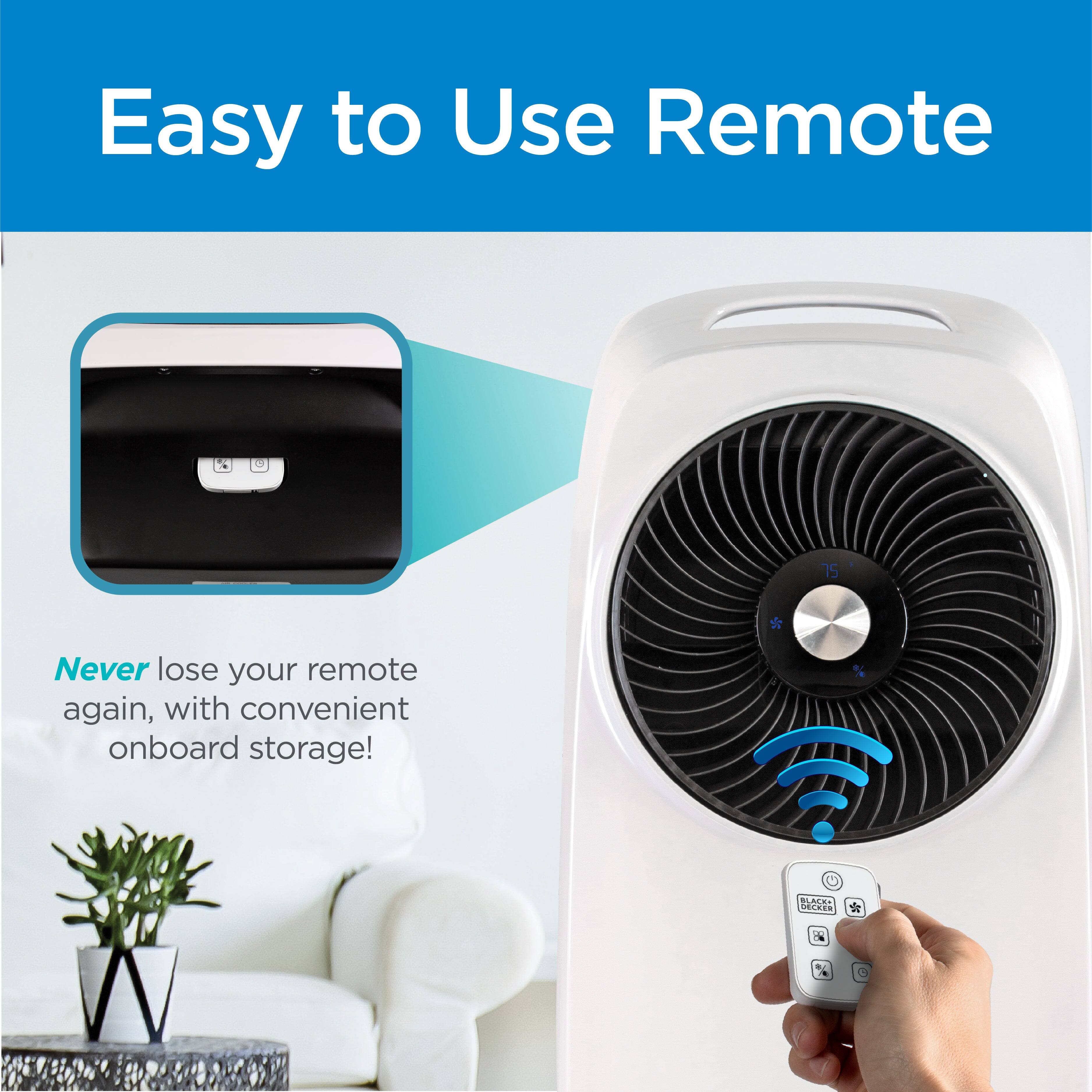 Easy to Use Remote

Never lose your remote again, with convenient onboard storage!