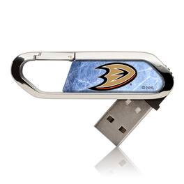 Keyscaper - Anaheim Ducks Ice Flood Clip USB Flash Drive-16 GB USB-C - Multicolor
