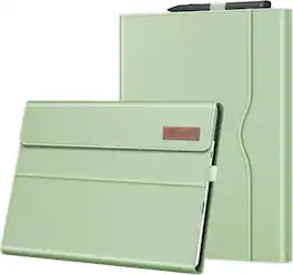 Fintie - Portfolio Case for 13 inch Microsoft Surface Pro 12th (2026)/11th/10/9, Multiple Angle Viewing Business Cover - Mint Green