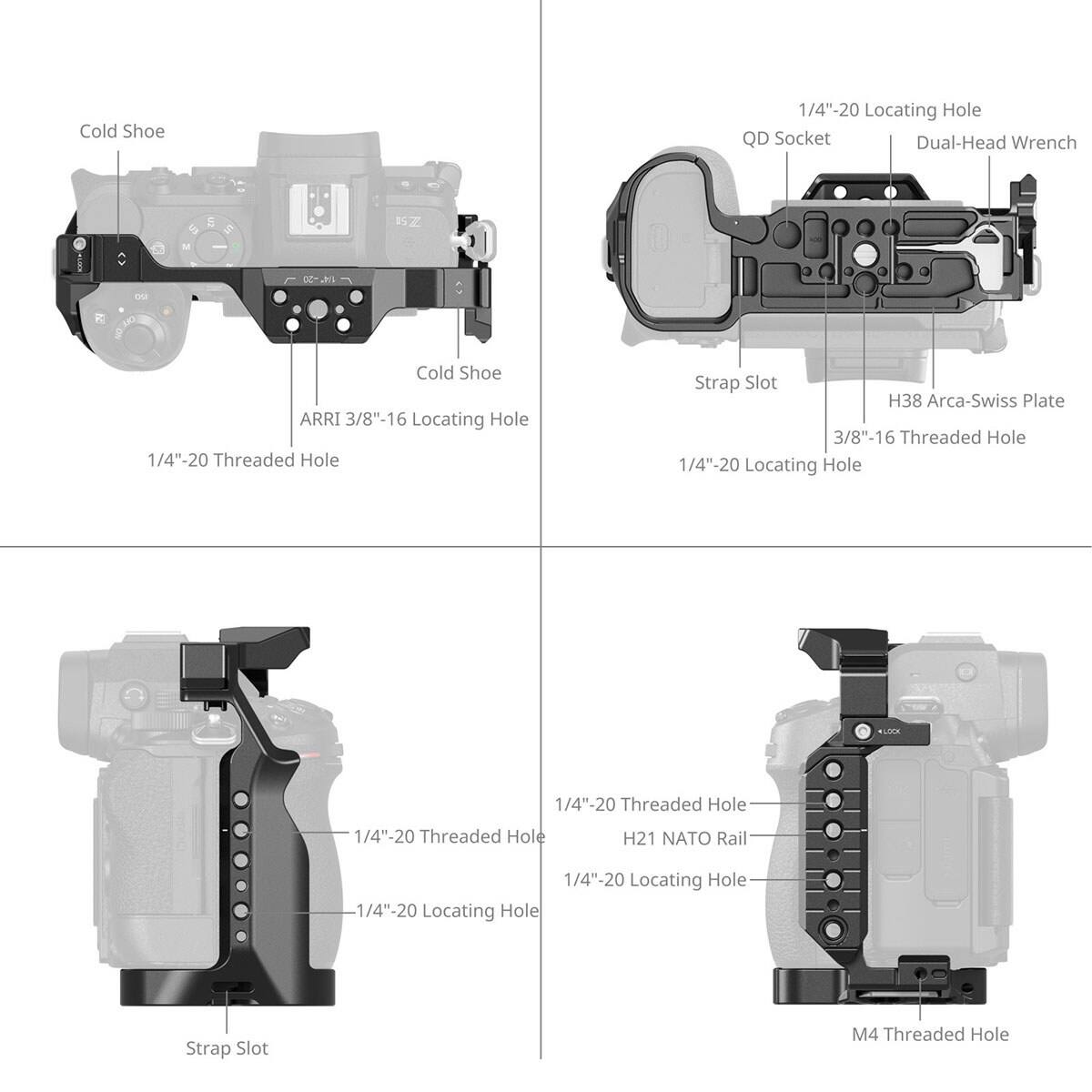 SMALLRIG CAGE FOR NIKON Z5II 5257 - Best Buy