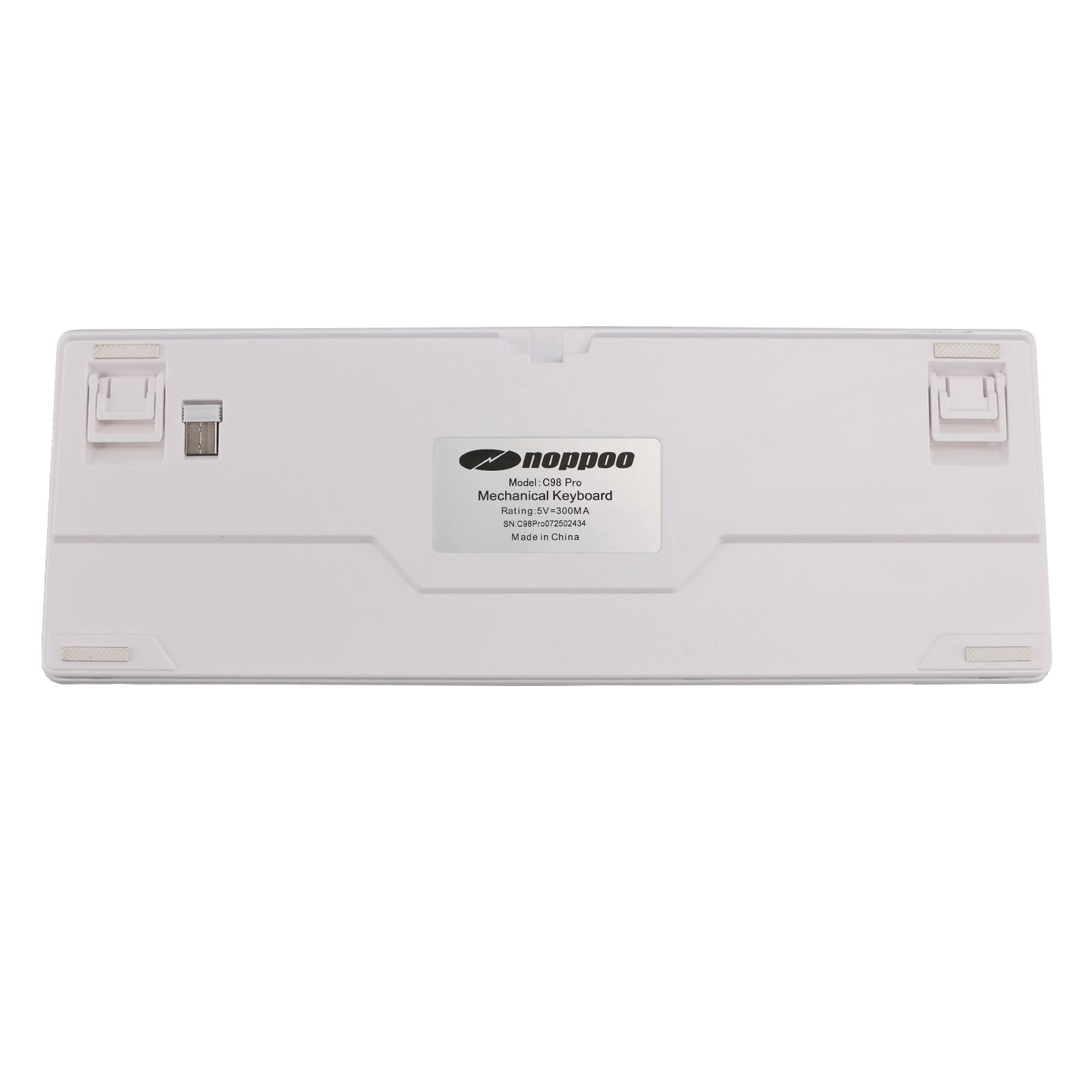 noppoo  
Model: C88 Pro  
Mechanical Keyboard  
SN: C88Pro-001  
Made in China