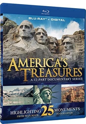 America's Treasures - 12 Part National Monument Documentary  - BLU-RAY