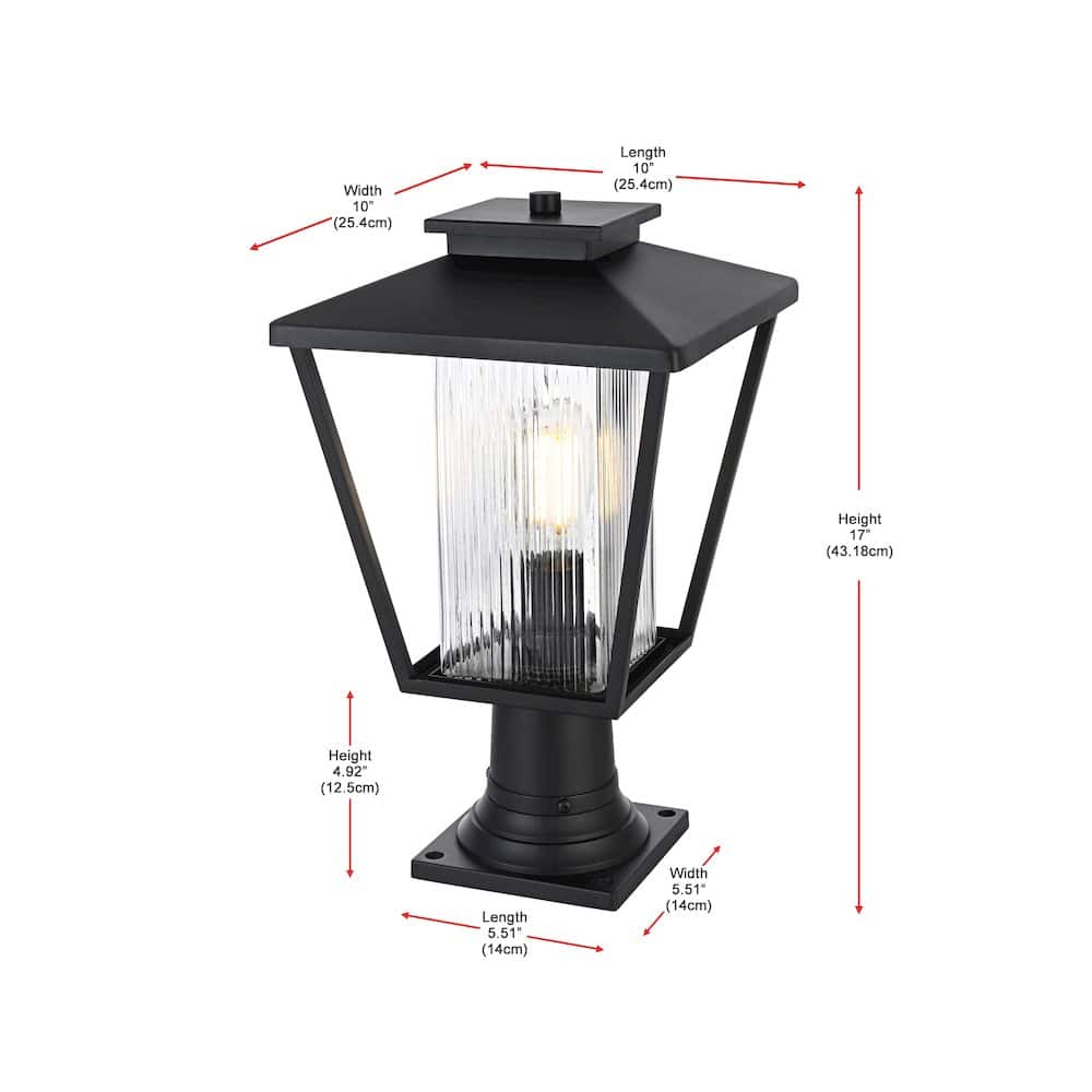 Elegant Lighting - Gaul 7 inch Outdoor Pendant - Black price history on PriceWatchPro