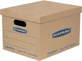 Bankers Box - SmoothMove 15" x 10" x 12" Moving Box, 10/Carton - Kraft