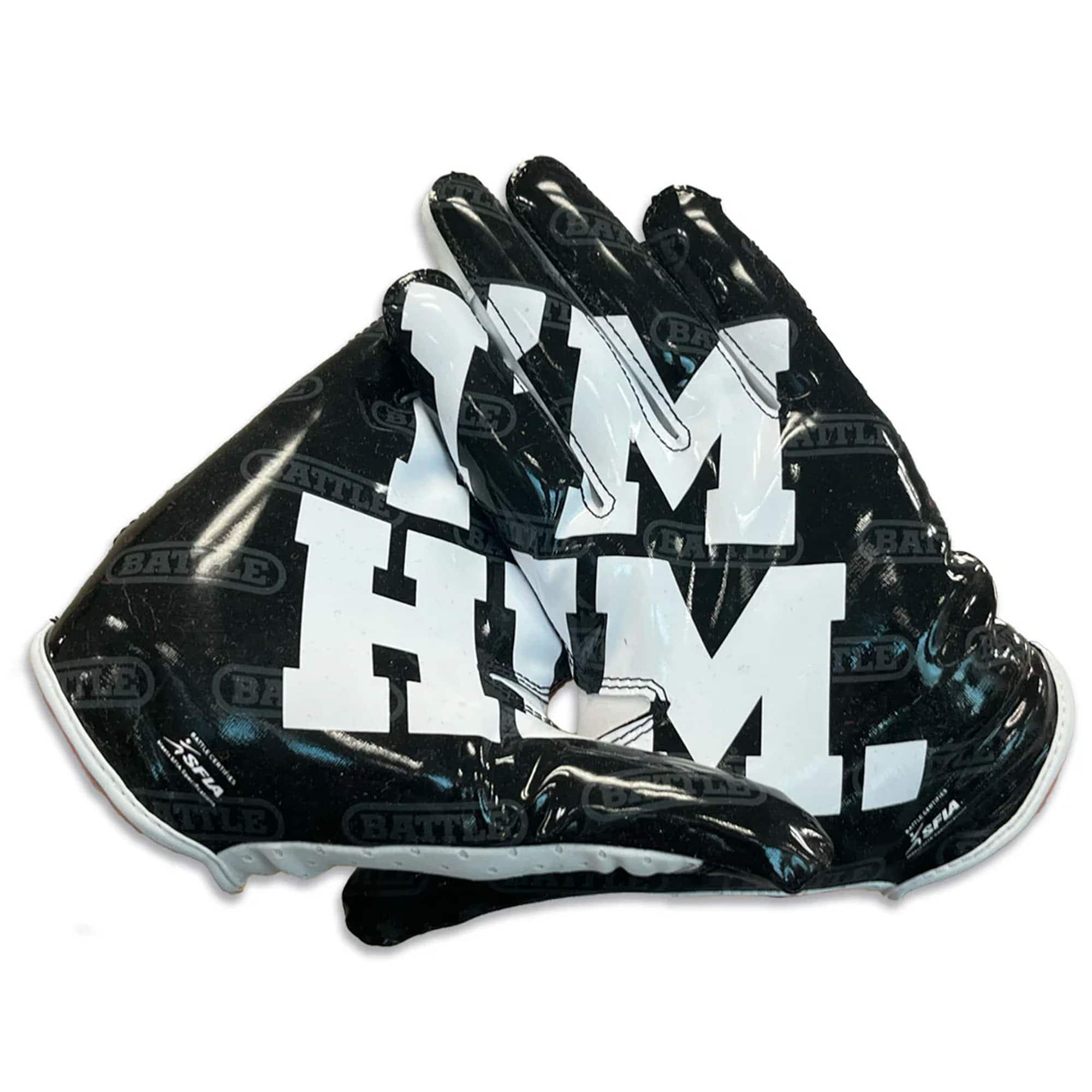 Battle Sports - Doom Speed Receiver Football Glove, I'M HIM, Adult 3XL - White/Black price history on PriceWatchPro