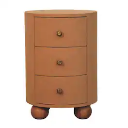 Artisan Furniture - Solid Wood Maison Liège 3 Storage Unit - Orange