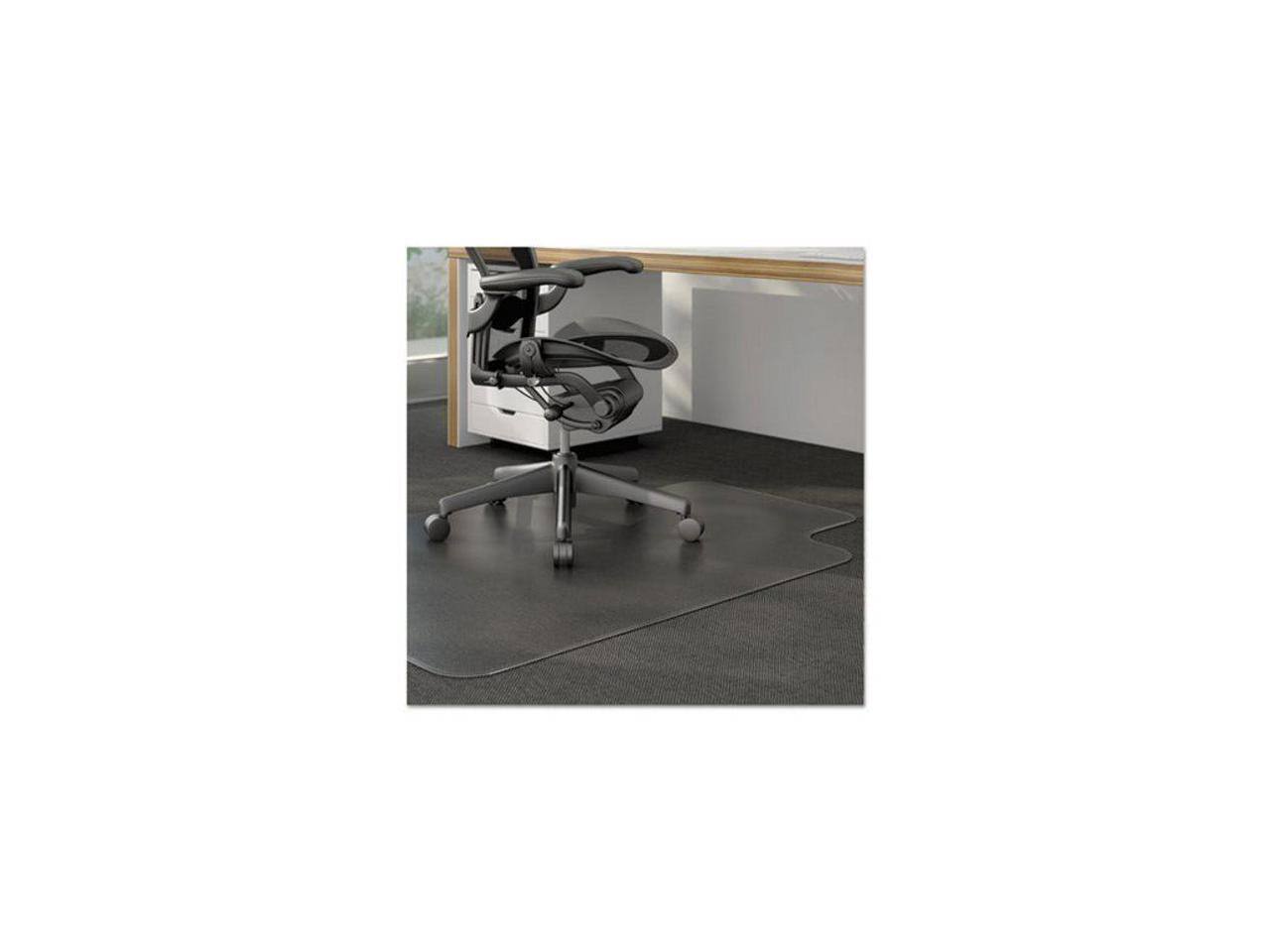 Alt View 8. Alera - Alera ALEMAT4553CLPR Studded Chair Mat for Low Pile Carpet, 45 x 53, Clear - Clear.