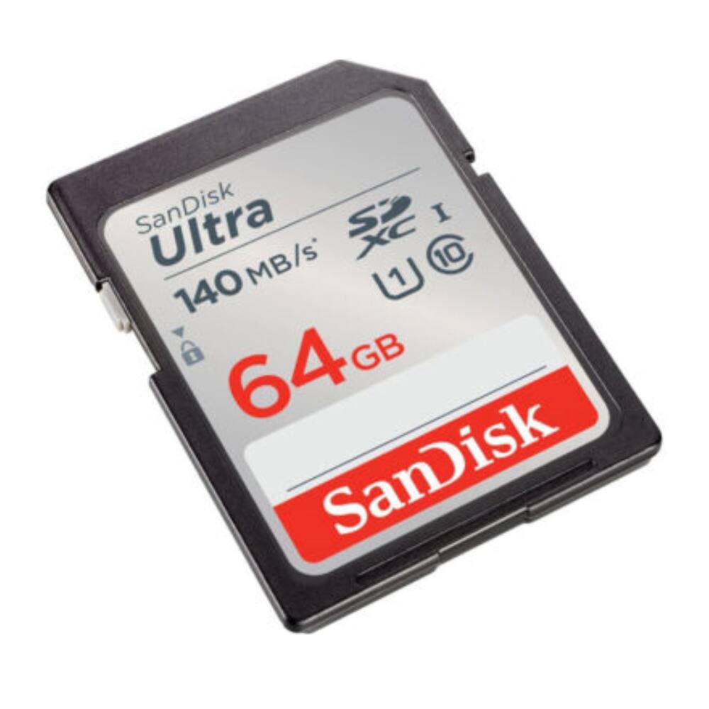 SanDisk Ultra SDXC I  
140 MB/s  
64 GB  
SanDisk