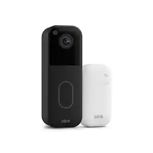 Blink - Video Doorbell - Head-to-toe HD view, two-year battery, simple setup, Sync Module Core included - Black