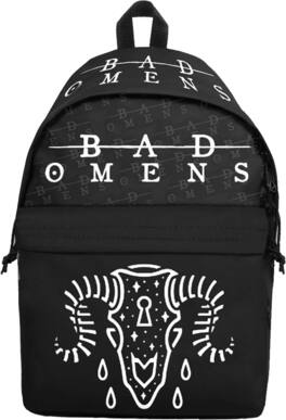 PopMarket - Bad Omens - Rocksax - Bad Omens - Ramskull - Daypack with Laptop Pocket (Black) - Multicolor