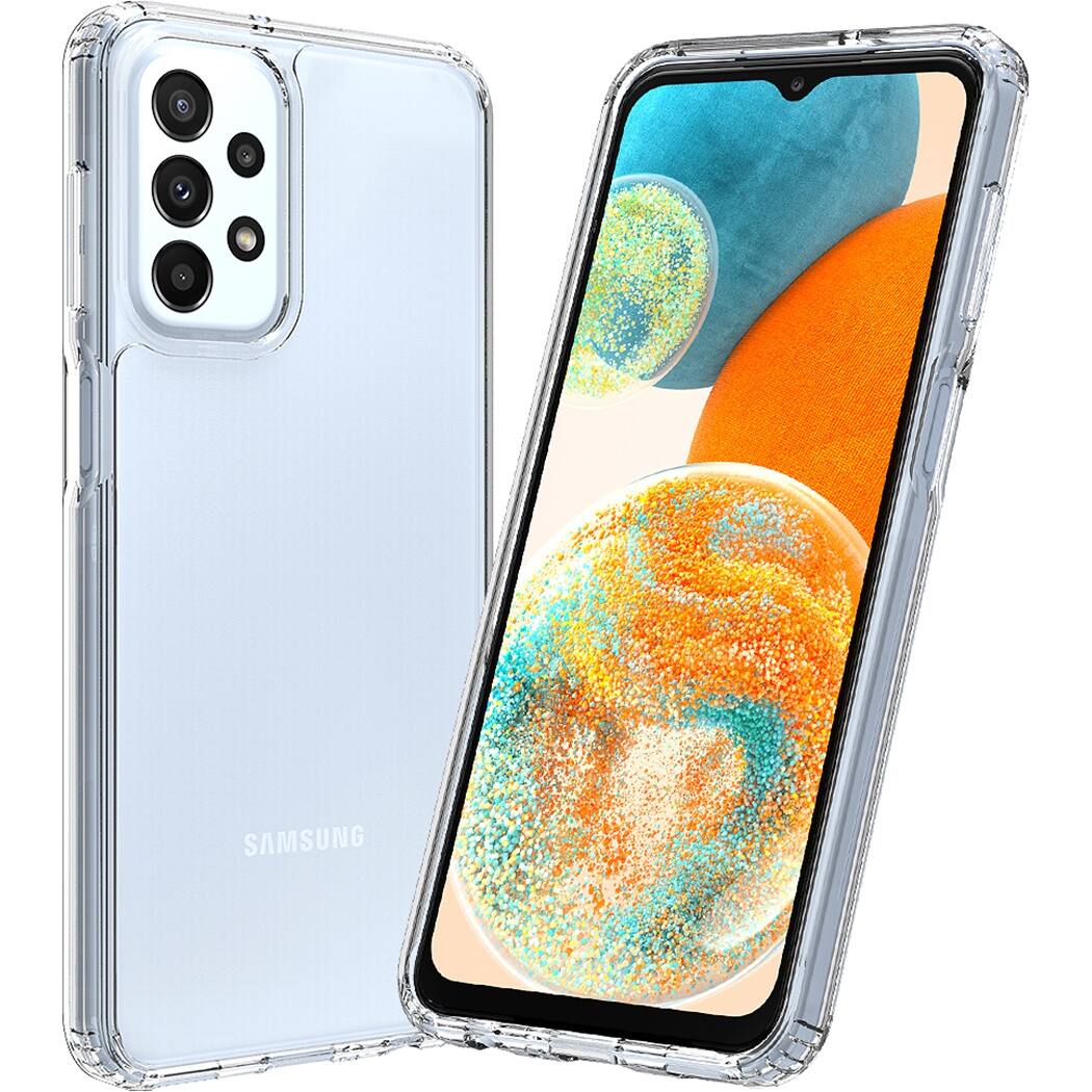 Alt View 15. SaharaCase - Hybrid-Flex Hard Shell Case for Samsung Galaxy A23 5G - Clear.
