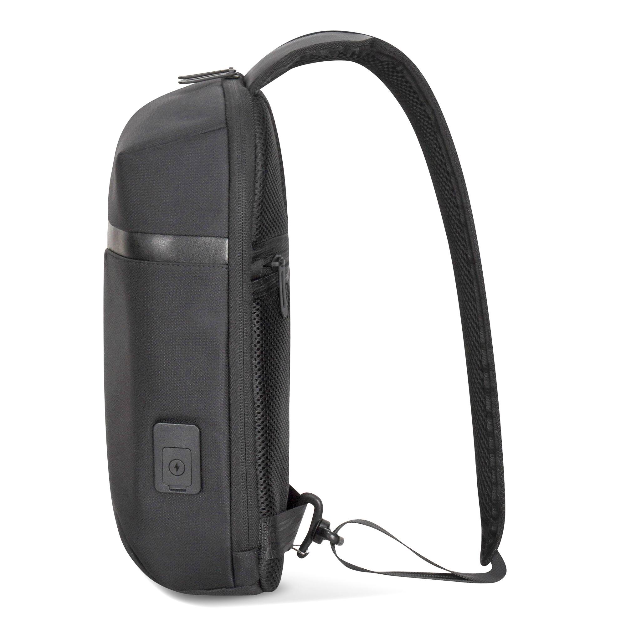 Back. Champs - Onyx Collection - Sling Bag - Black.