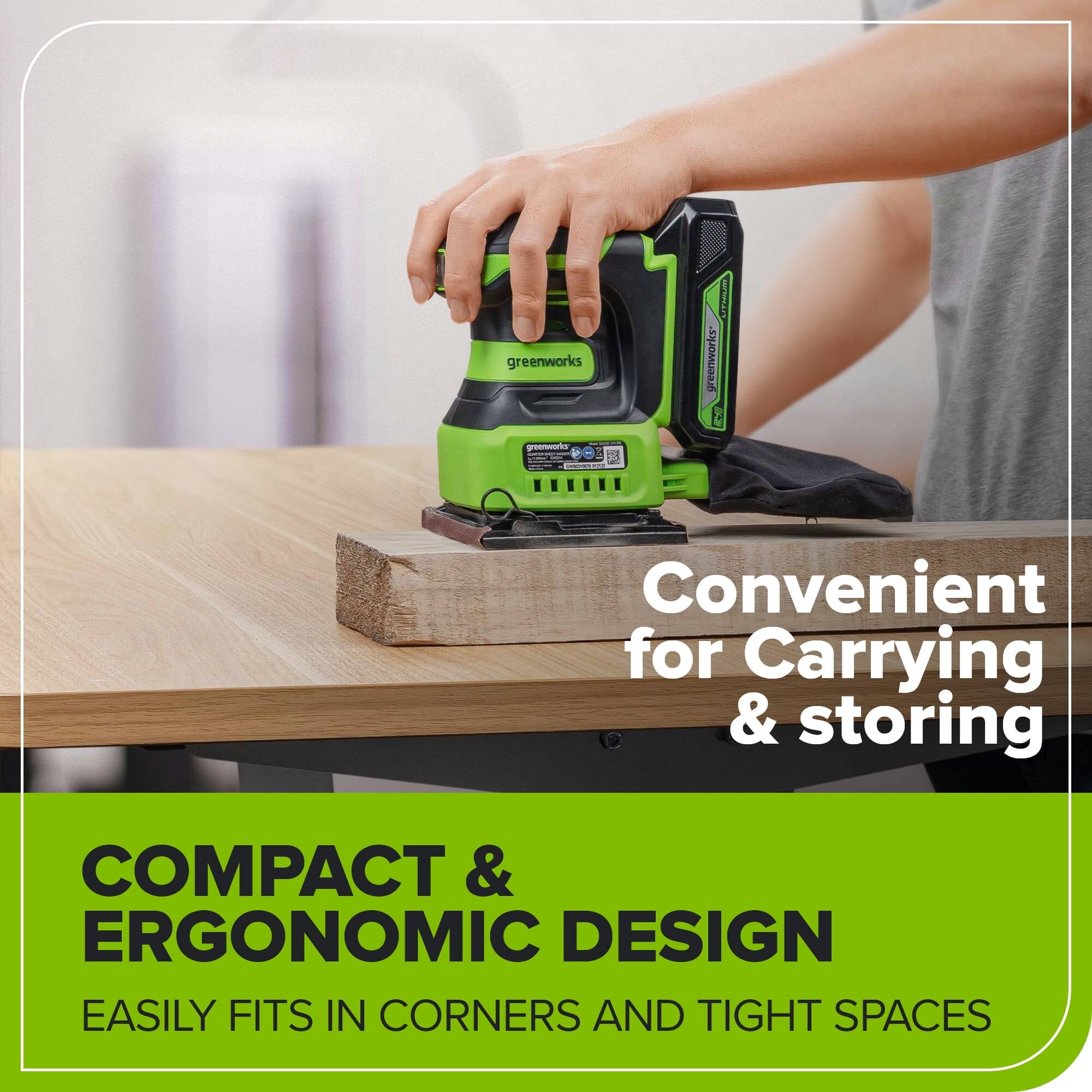 Convenient for Carrying & Storing

Compact & Ergonomic Design
Easily Fits in Corners and Tight Spaces