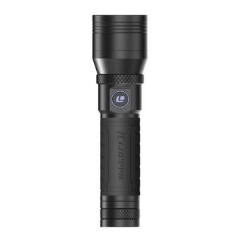 black rechargeable flashlight 365nm UV with Filter Lens Light Flashlights When you dont need quite that much punch LUXPRO Rechargeable Long Range LED