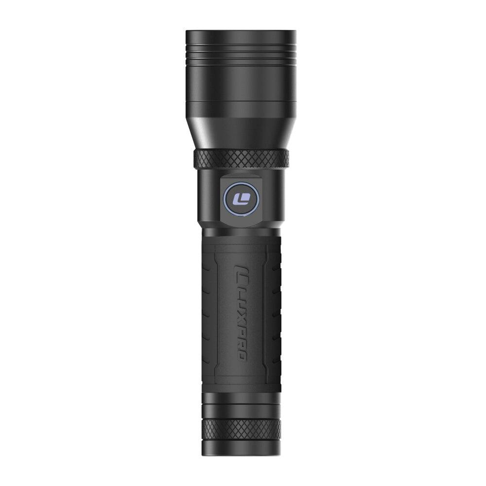 LUXPRO - Dual-Power Focusing LED Flashlight, 1253 Lumens - Black