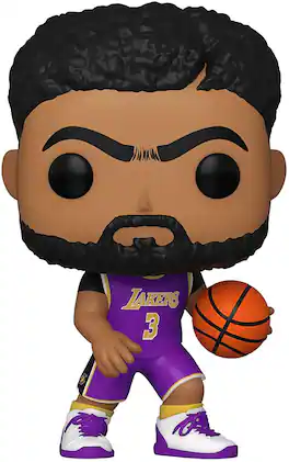 LA Lakers NBA Funko POP Vinyl Figure | Anthony Davis ( Jersey) - Purple