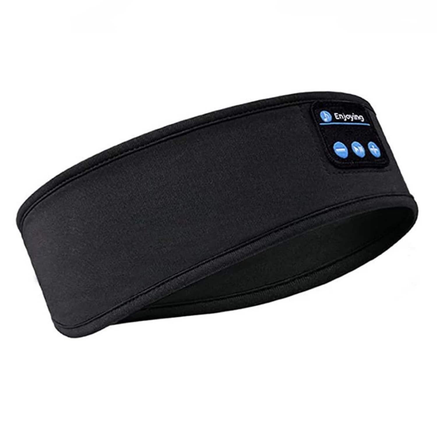Front. Stock Preferred - Sleep Headphones Bluetooth Headband Black - Black.