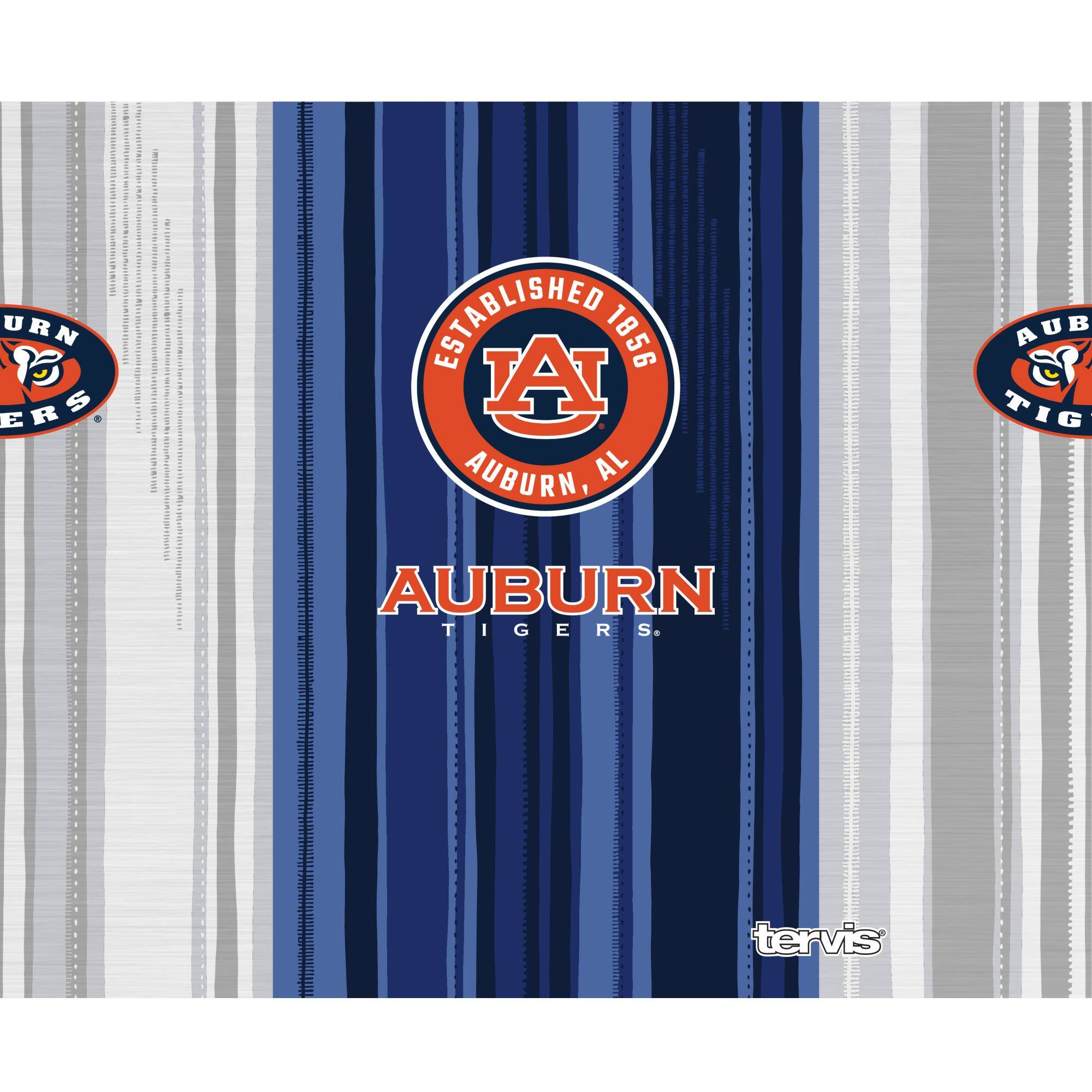 AUBURN TIGERS  
ESTABLISHED 1856  
AUBURN, AL  
AUBURN TIGERS  
tervis