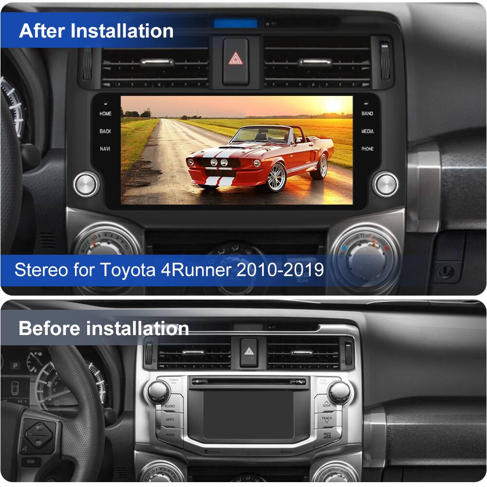 After Installation

Stereo for Toyota 4Runner 2010-2019

Before installation