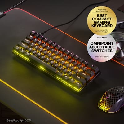 SteelSeries Apex Pro Mini 60% V2 Wired Mechanical OmniPoint SteelSeries Apex Pro Mini 60% V2 Wired Mechanical OmniPoint