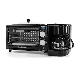 Nostalgia - Retro 3-in-1 Breakfast Station - Black
