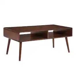 Convenience Concepts - Napa Coffee Table with Shelf - Espresso