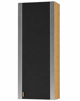 AGA - 12W x 48H x 13D Upper Cabinet - RH - Oak - Black