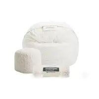 Lovesac - Citysac Bundle in Alpine Swirl Phur - Cream - Front_Zoom