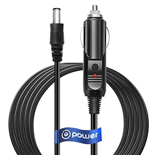 DORLUKFU - T Power 12V Car Charger for Zyllion for Snailax Five S Gideon Relaxzen Belmint Nursal Shiatsu Neck & Back Massager