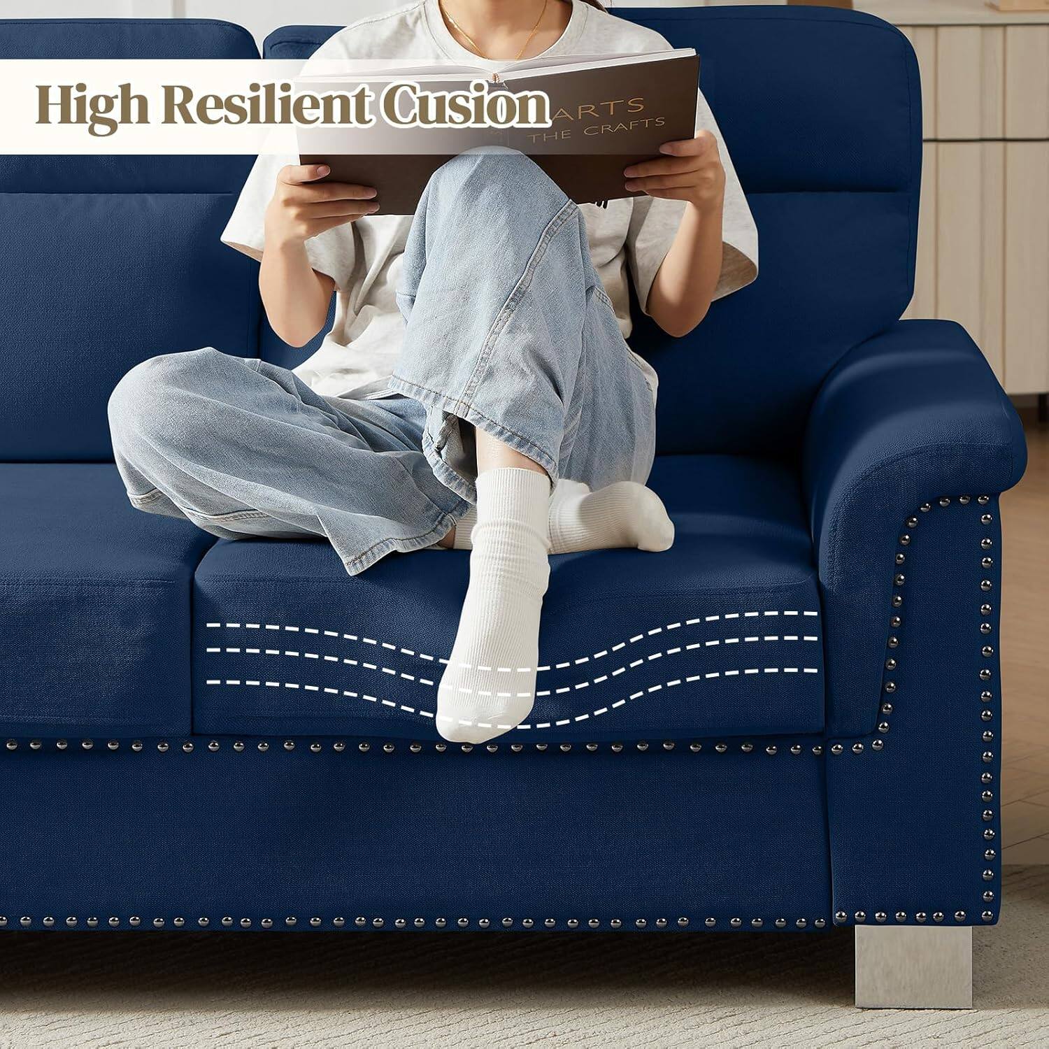 High Resilient Cushion  
ARTS THE CRAFTS