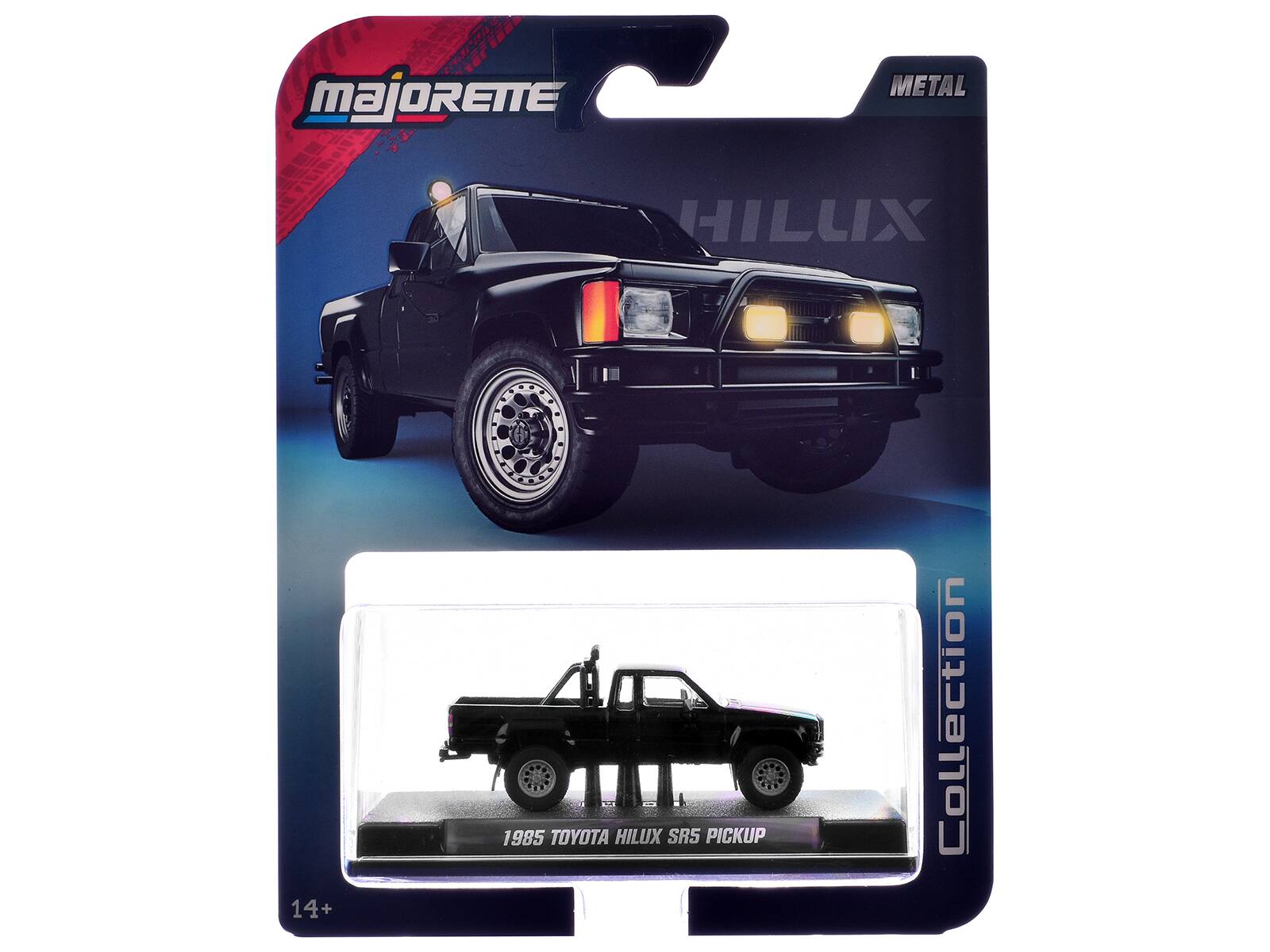 MAJORTE
METAL
HILUX
14+
1985 TOYOTA HILUX SRS PICKUP
Collection