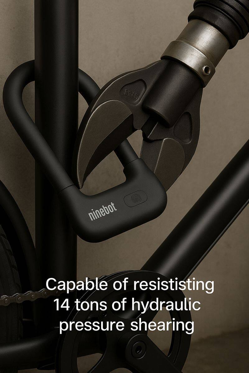 Capable of resisting 14 tons of hydraulic pressure shearing