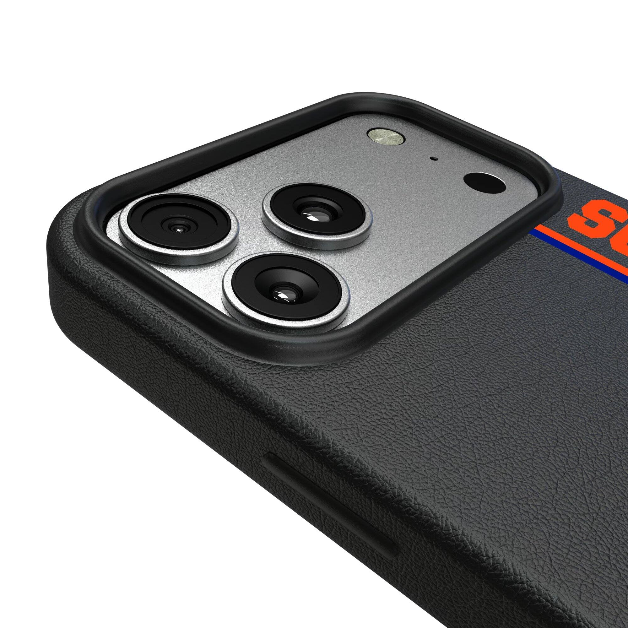 Alt View 2. Keyscaper - Throwback Logo iPhone Magnetic Bump Case - 17 Air - Black.