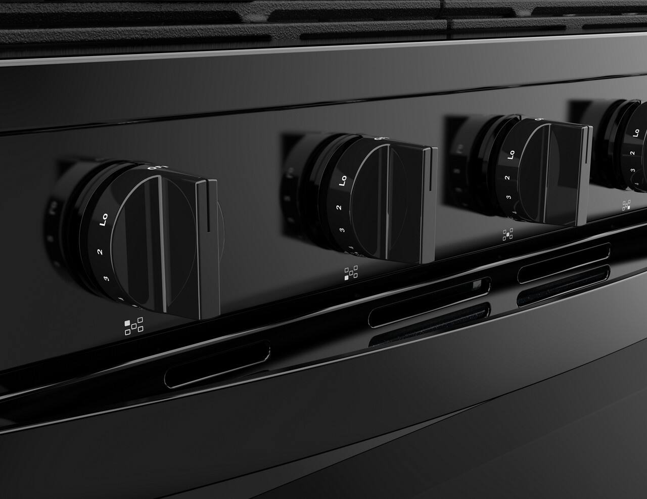 Alt View 16. Whirlpool - 5.0 Cu. Ft. Smart Freestanding Gas Range with Air Cooking Technology, No Preheat Air Fry and Steam/Self Clean - Black.